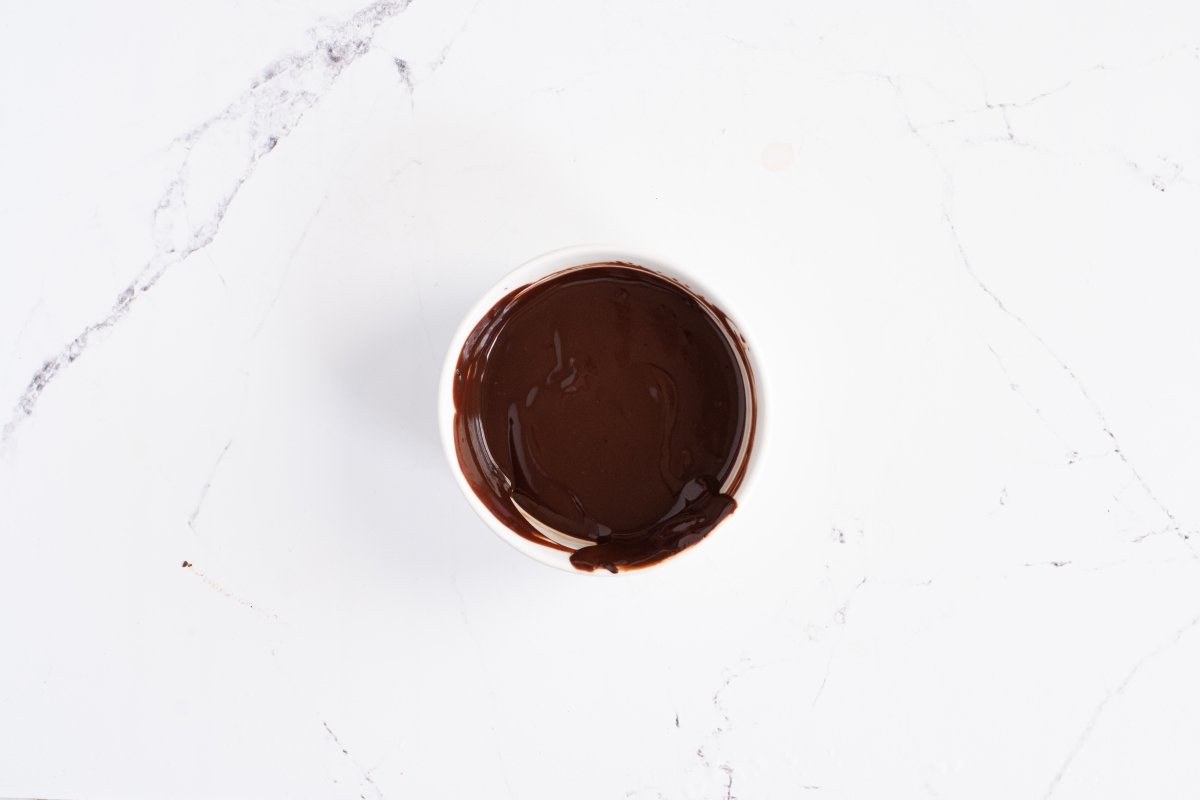 Preparamos la salsa de los gofres de chocolate