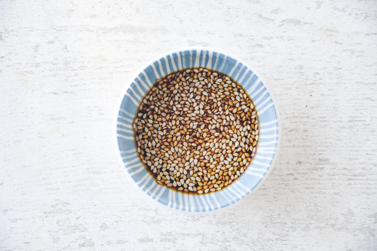 Preparamos la salsa que acompaña al Hobak Jeon