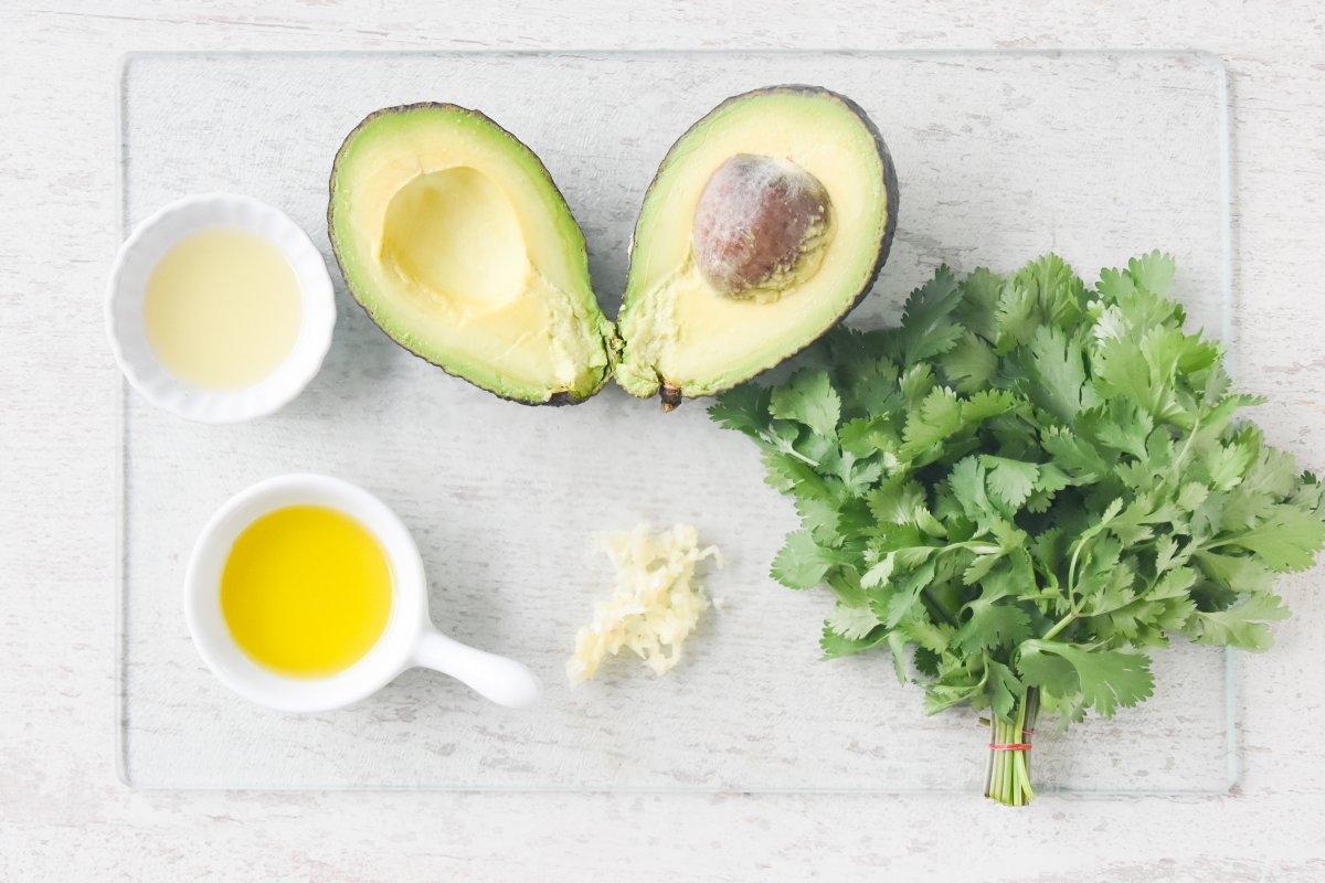 Preparamos los ingredientes de la crema