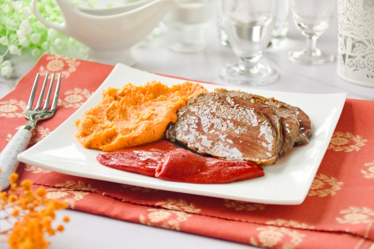 Presa de cerdo ibérico al Pedro Ximénez