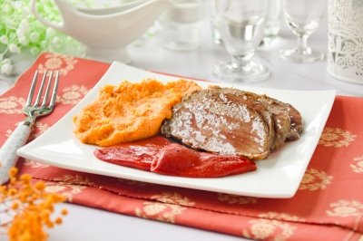 Presa de cerdo ibérico al Pedro Ximénez