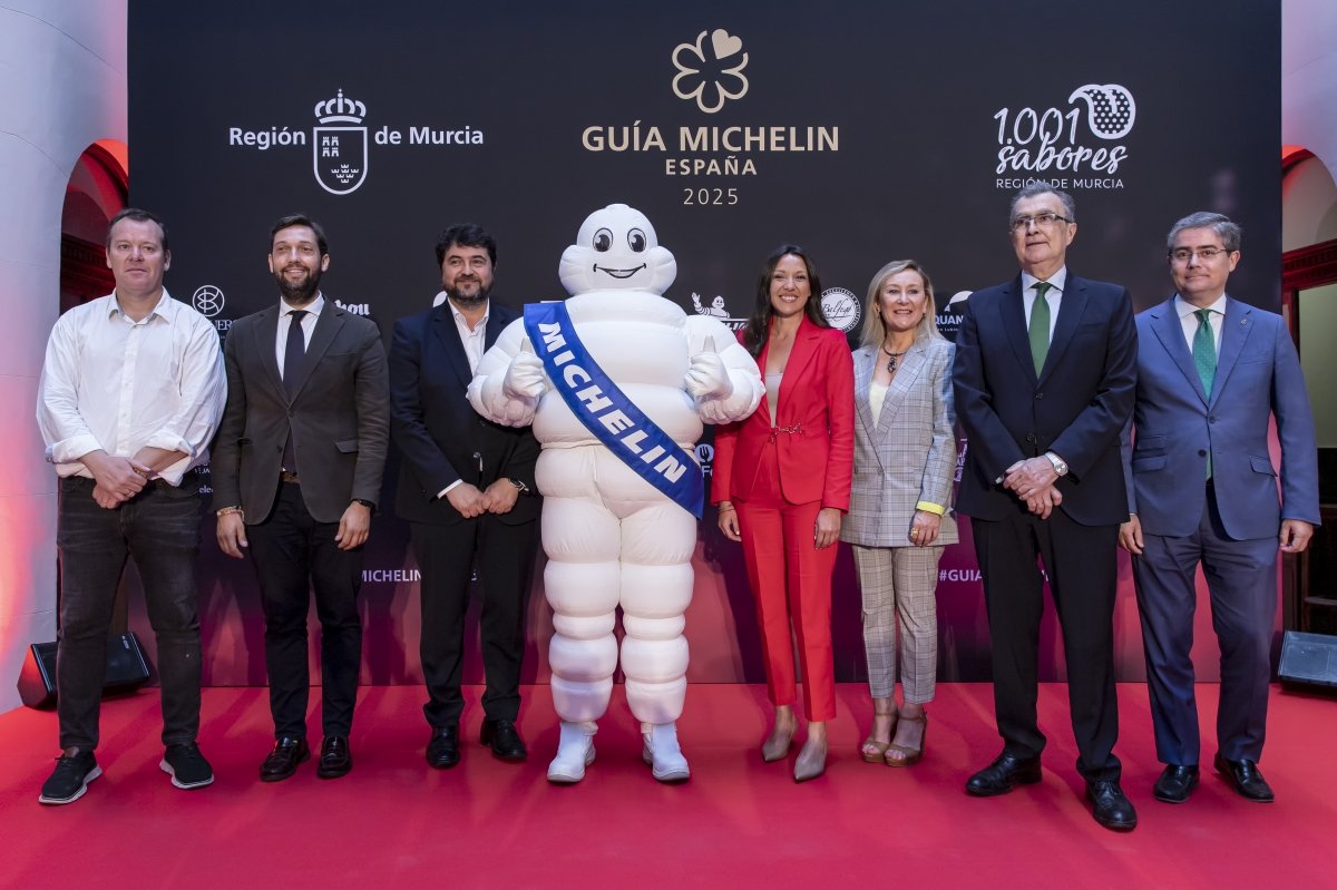 Presentación de la gala Guía Michelin 2025 en Murcia