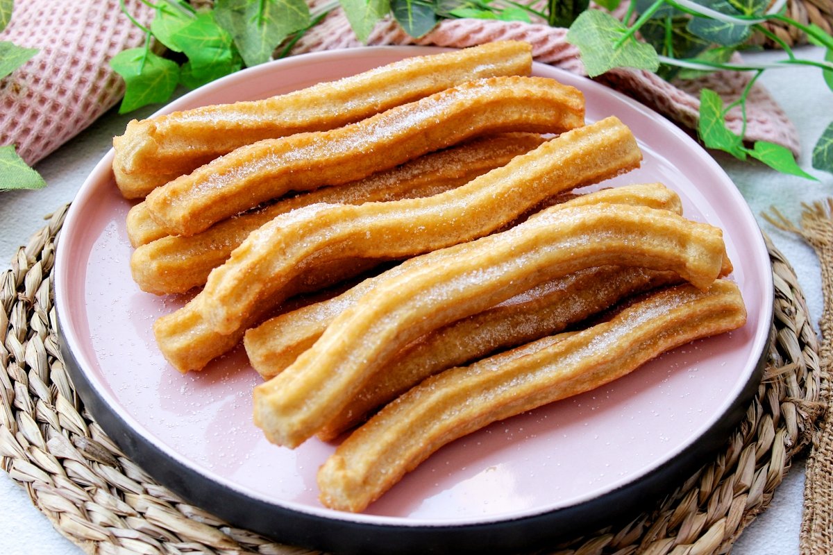 Cómo preparar churros caseros. Receta paso a paso