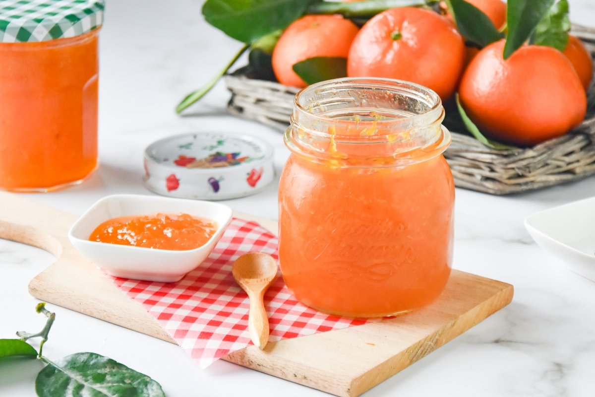 Presentación final extra de la mermelada de mandarina