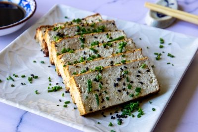 Tofu a la plancha con salsa de soja
