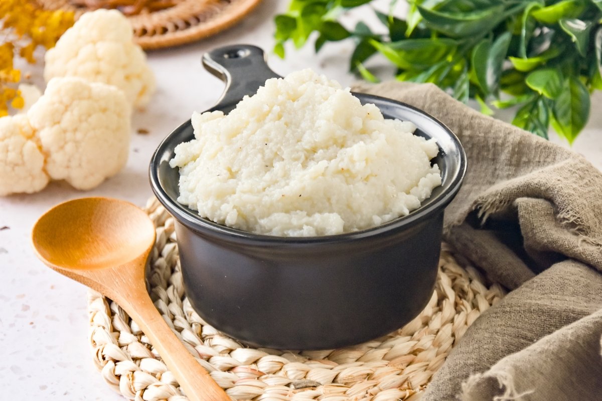 Puré de coliflor