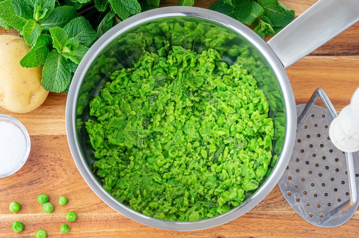 Pea Puree For Fish And Chips