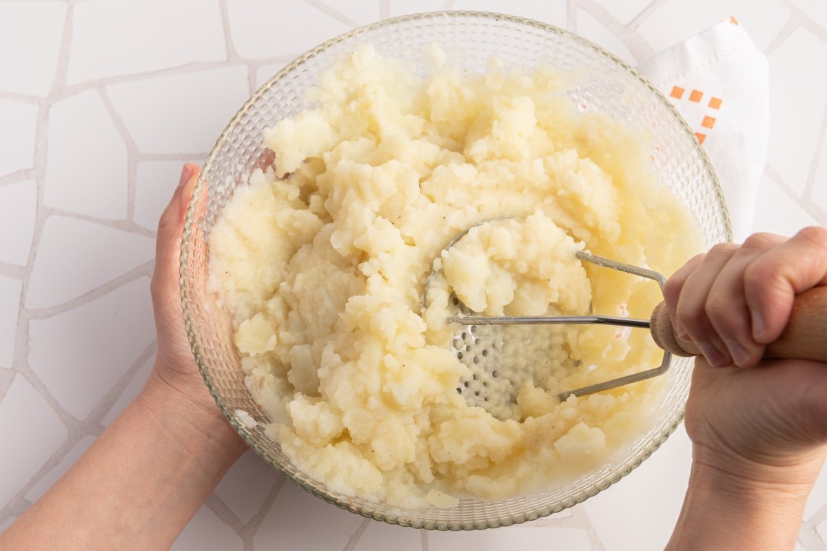 Puré de patatas para hacer stamppot