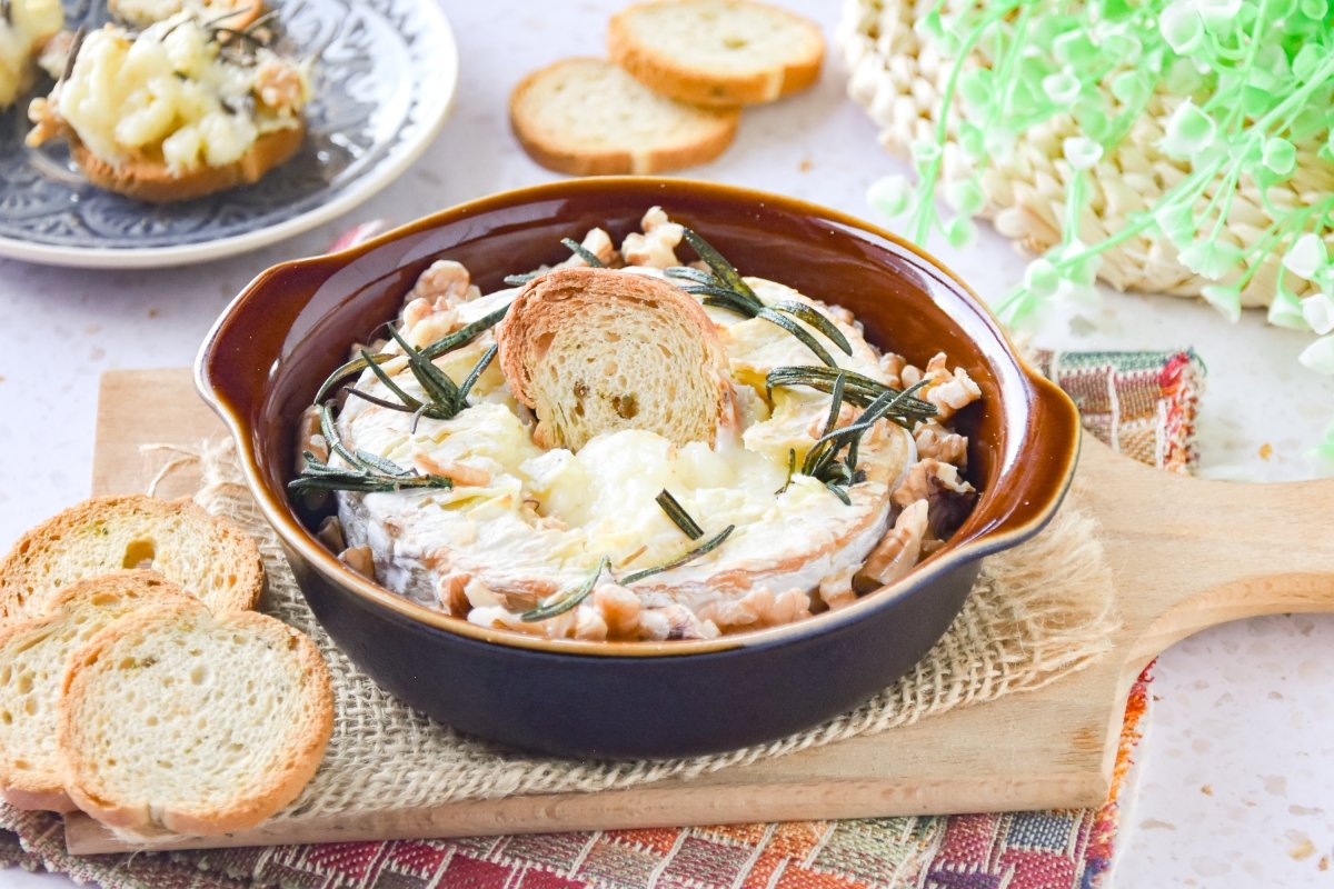 Queso camembert al horno