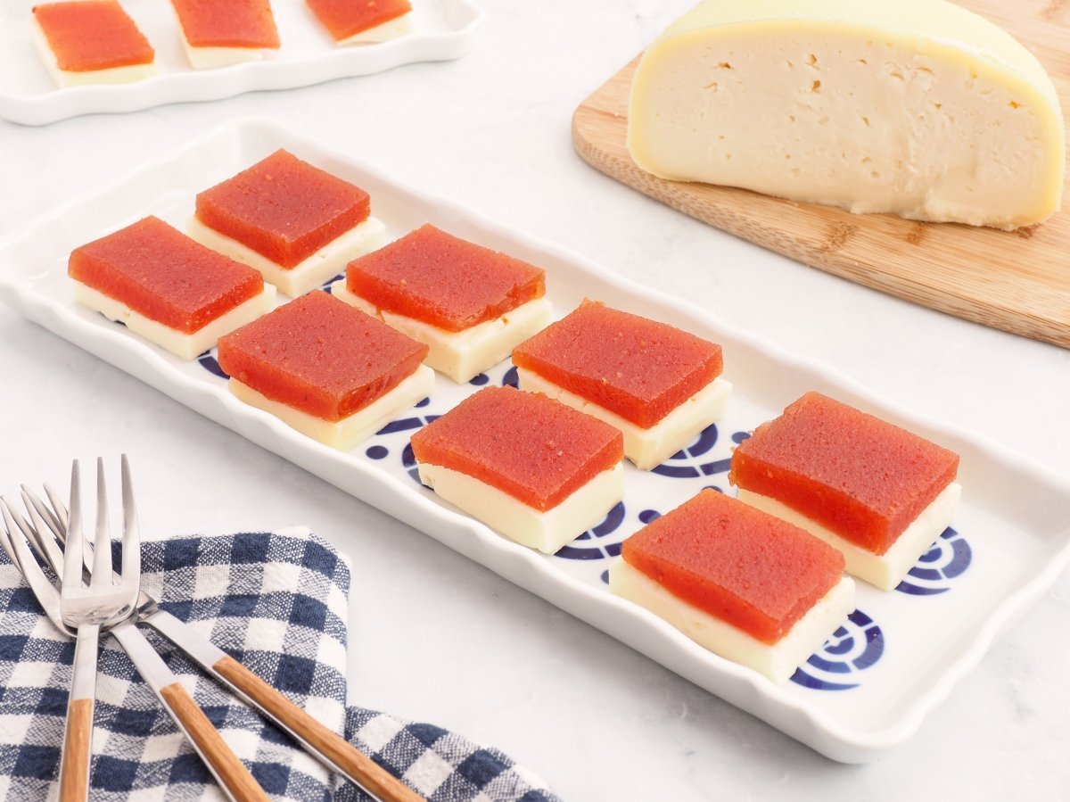 Queso con membrillo casero