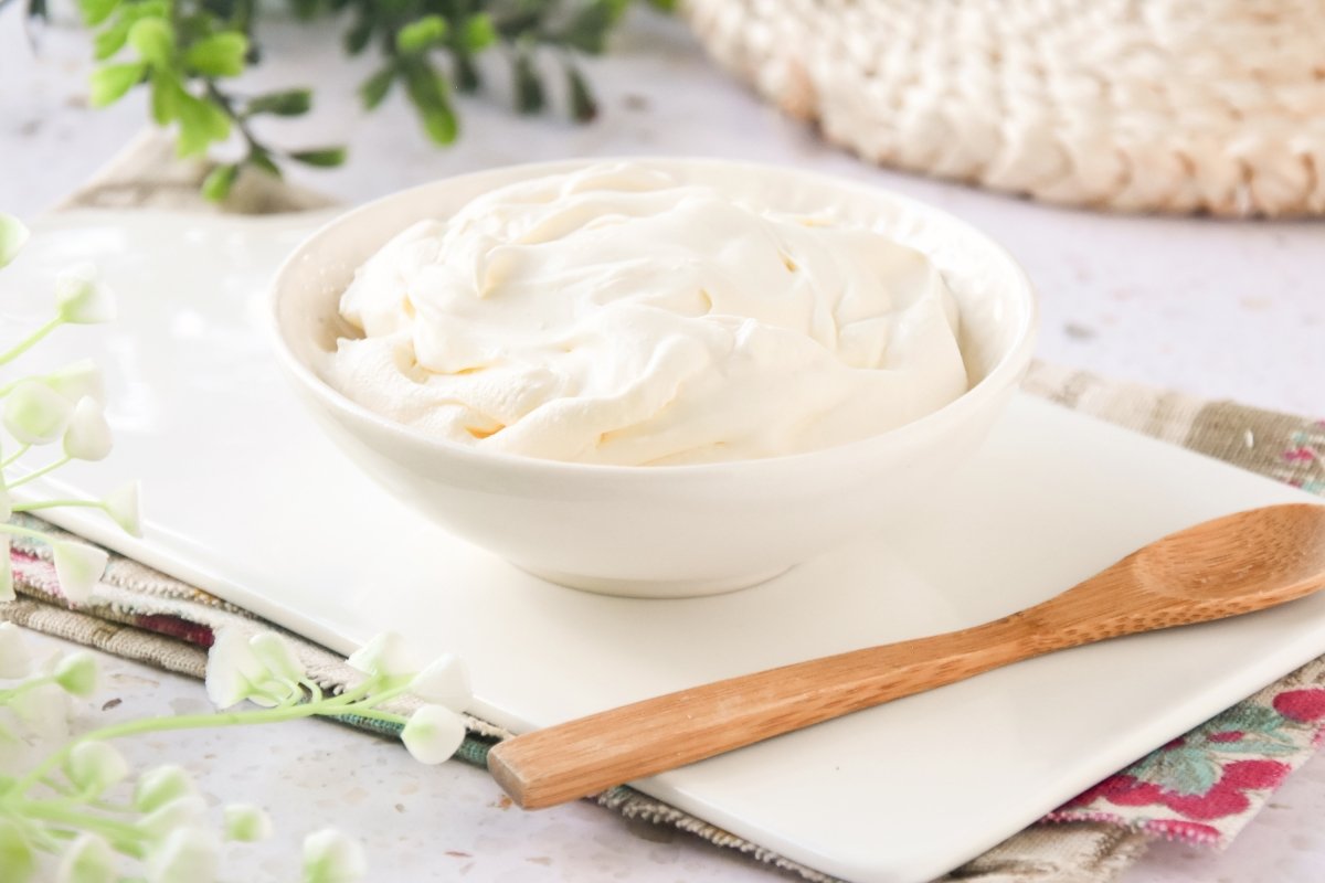 Queso mascarpone casero