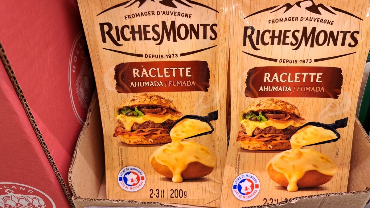 Queso raclette ahumada de vaca Richesmonts