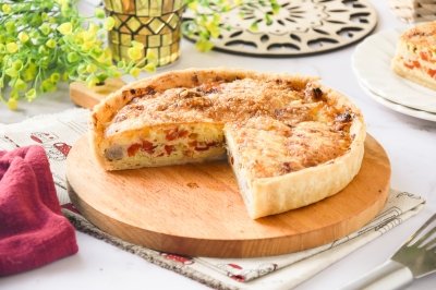 Quiche de pollo