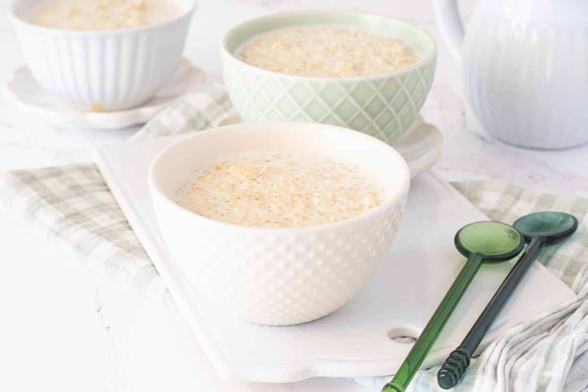 Quinoa con leche