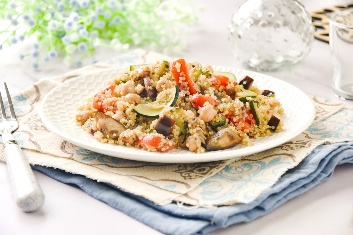 Quinoa con verduras