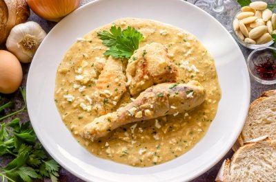 Gallina en pepitoria