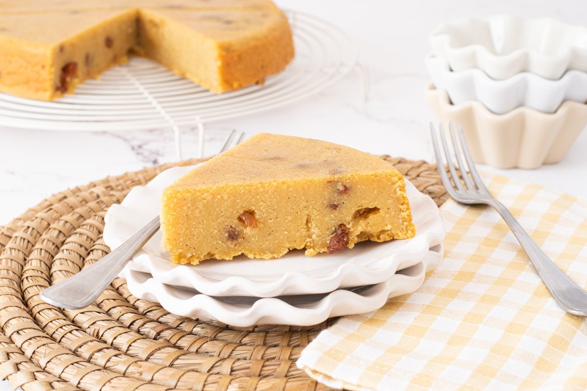 Ración de la arepa dominicana