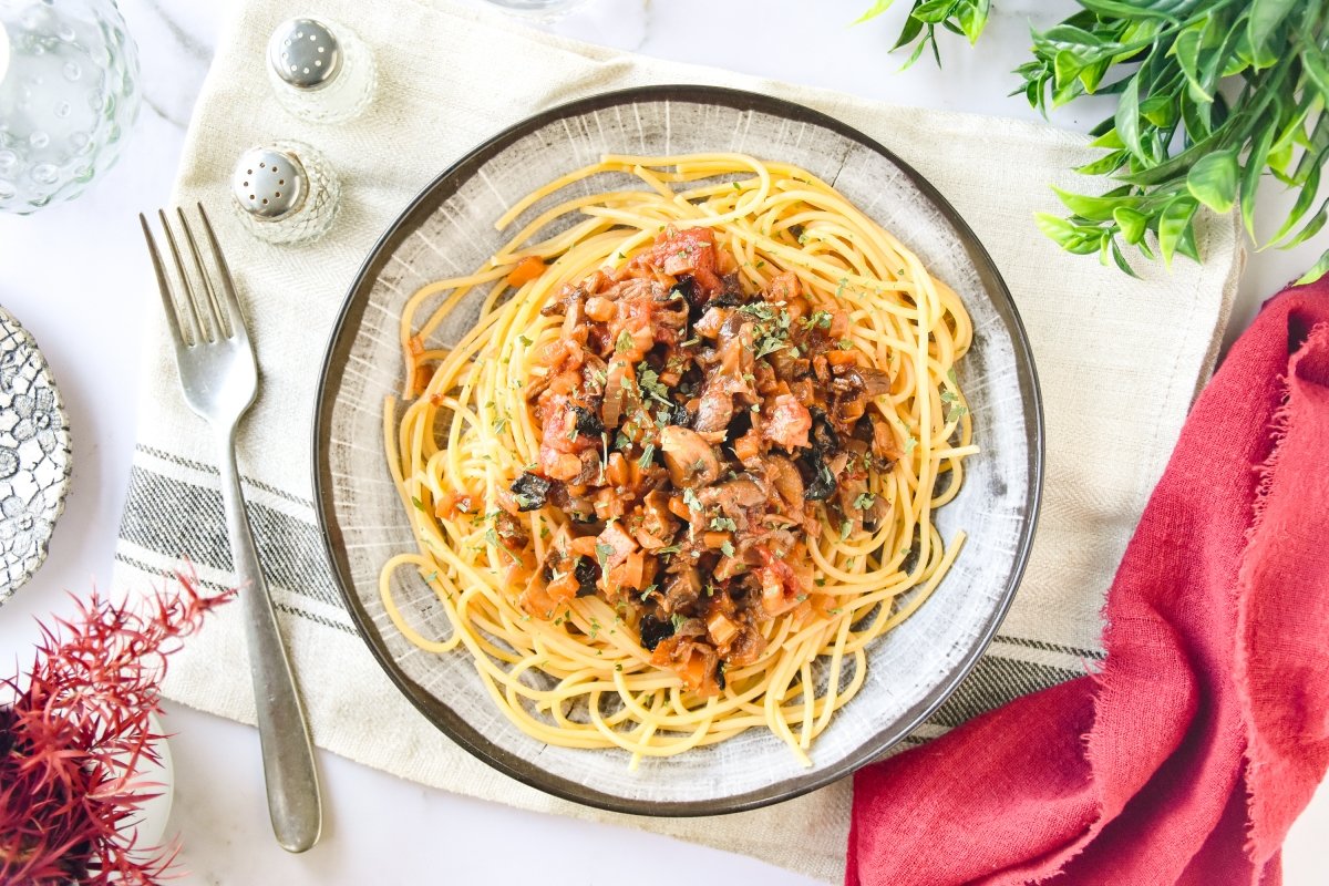 Ragú de setas casero