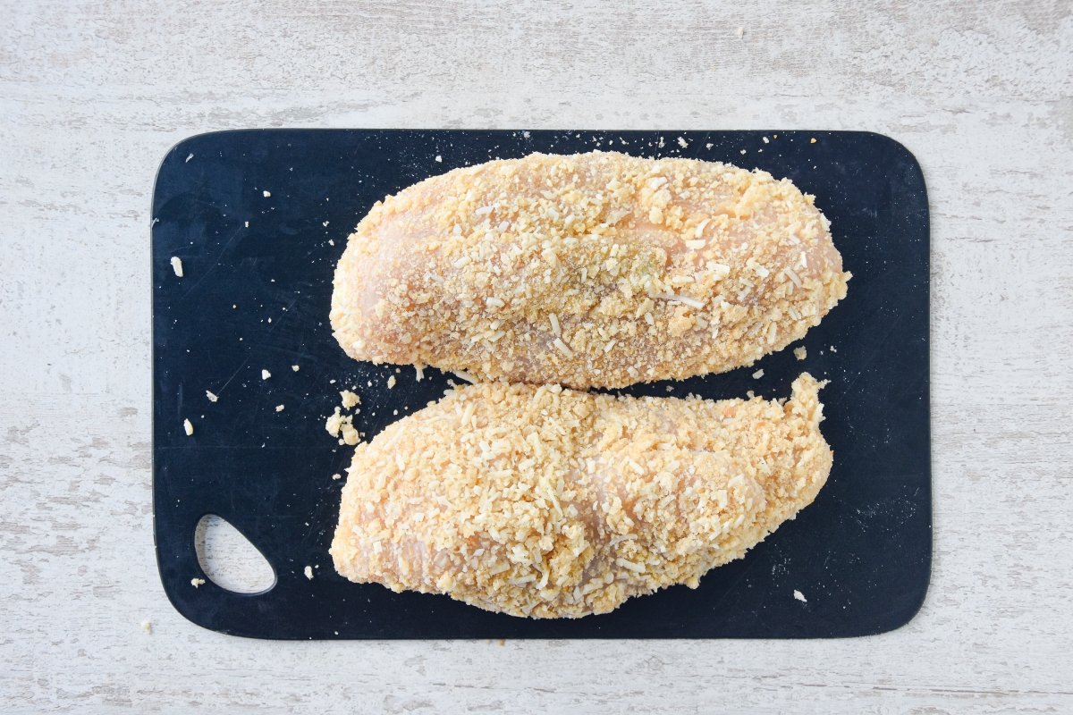 Rebozamos el pollo Kiev