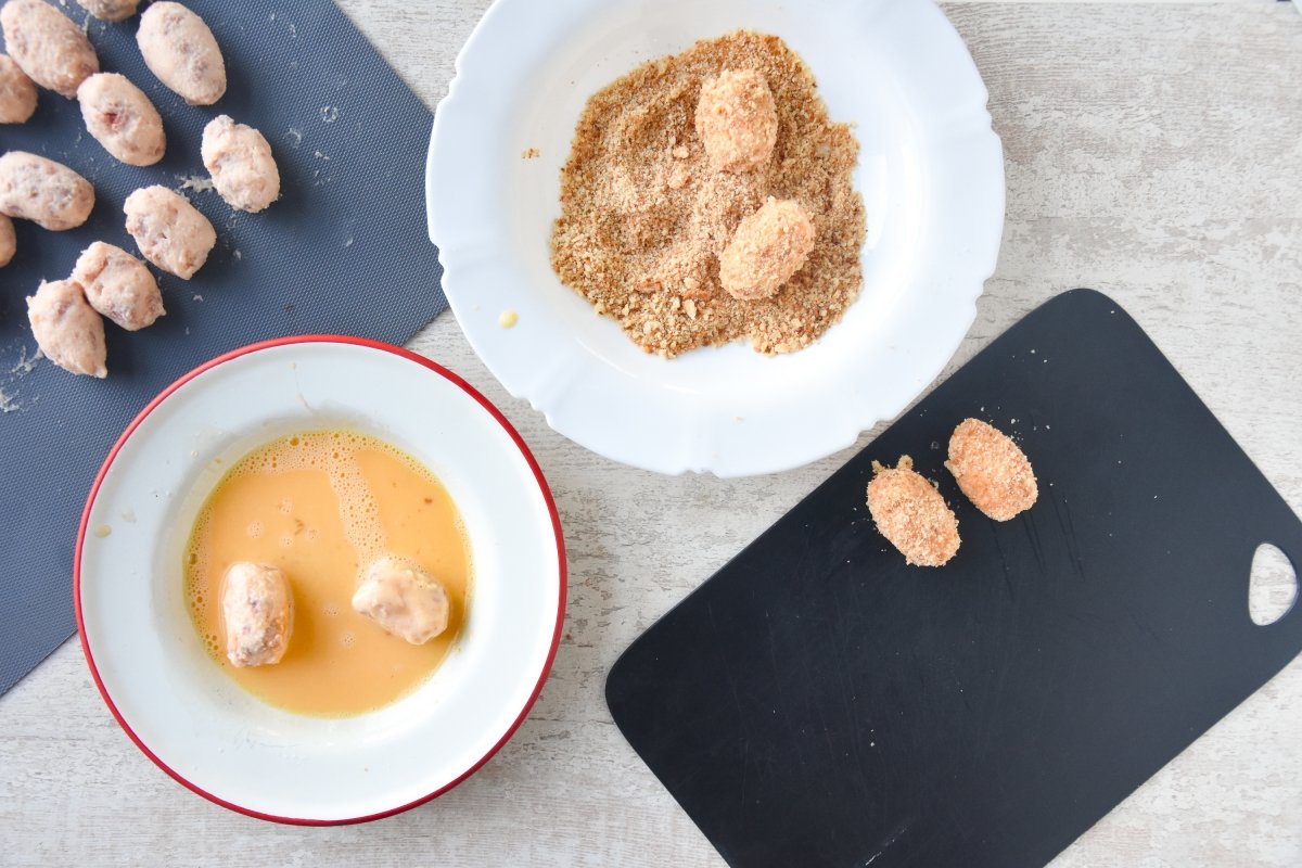 Rebozamos las croquetas de chistorra