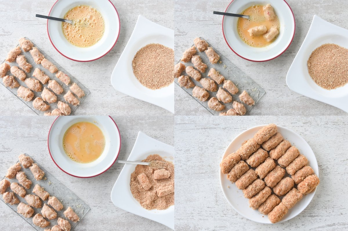 Rebozamos las croquetas de marisco
