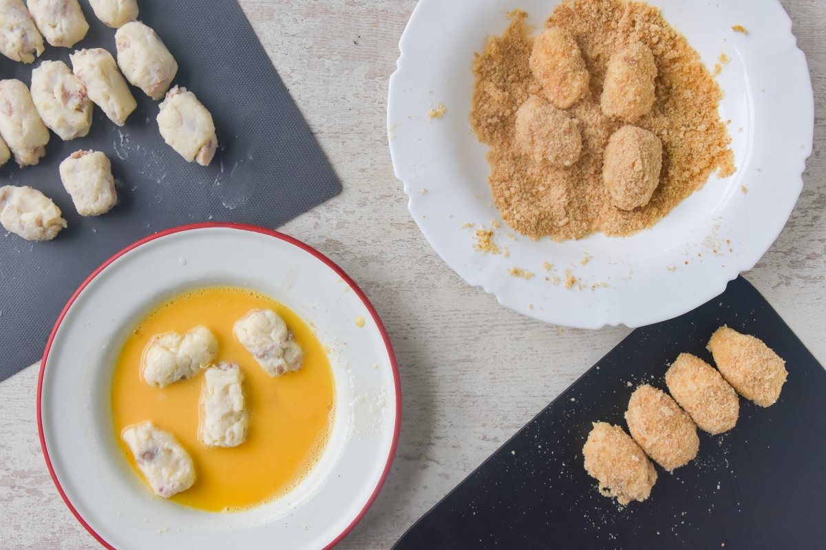 Rebozamos las croquetas sin gluten