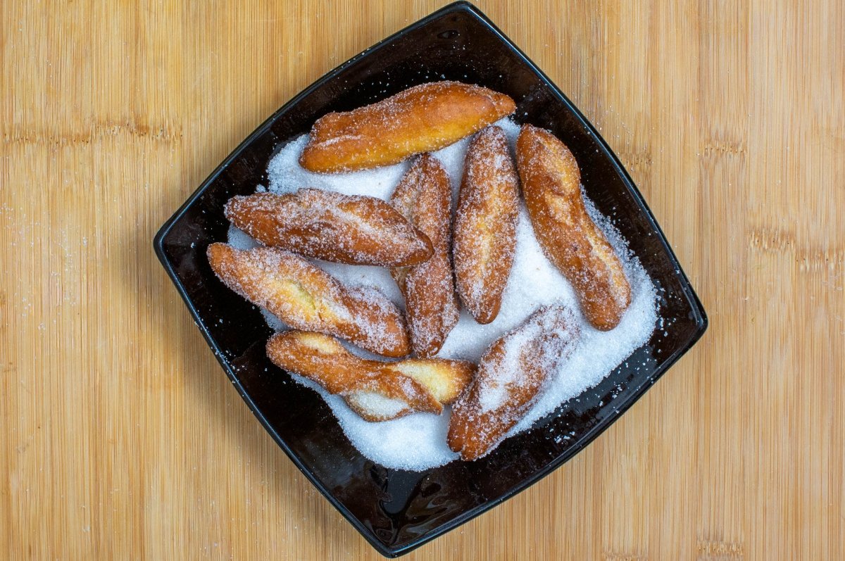 Rebozar los huesillos extremeños