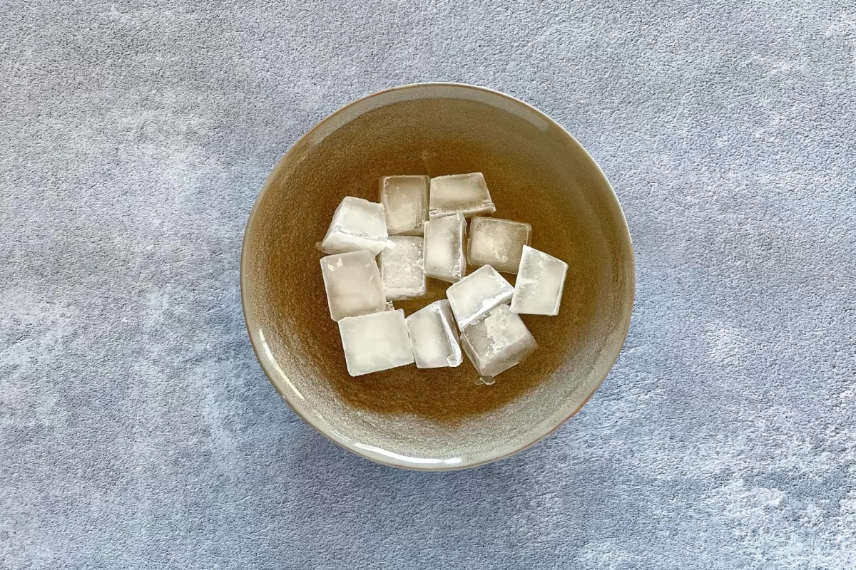 Ceviche de lubina 3 recipiente de hielo para elaborar lubina *