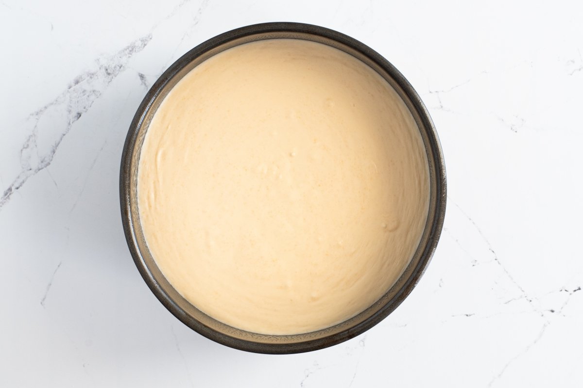 Refrigeramos la tarta de melocotón