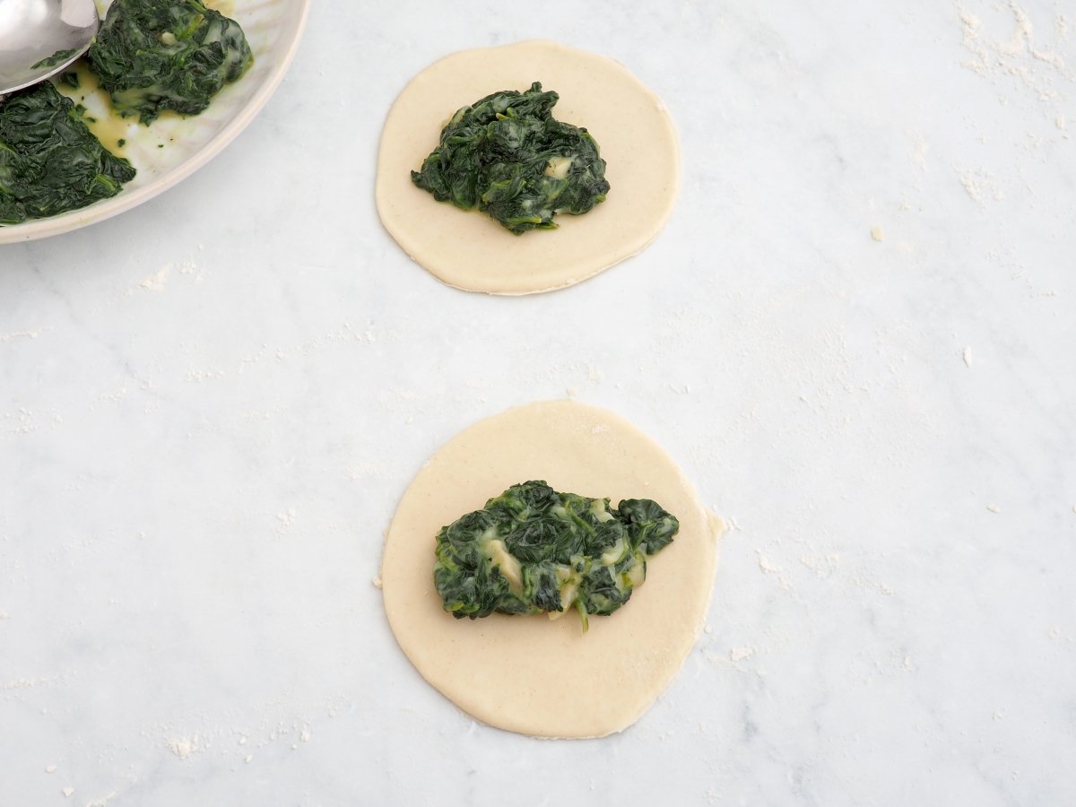 Rellenar las empanadas