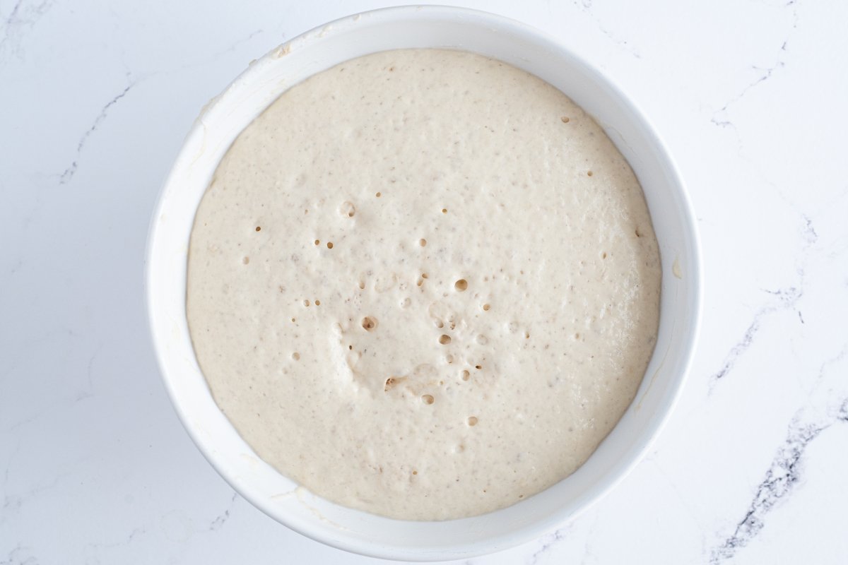 Reposamos la masa de los tejeringos