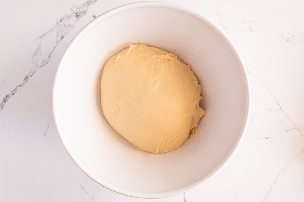 Reposamos la masa del trdelnik