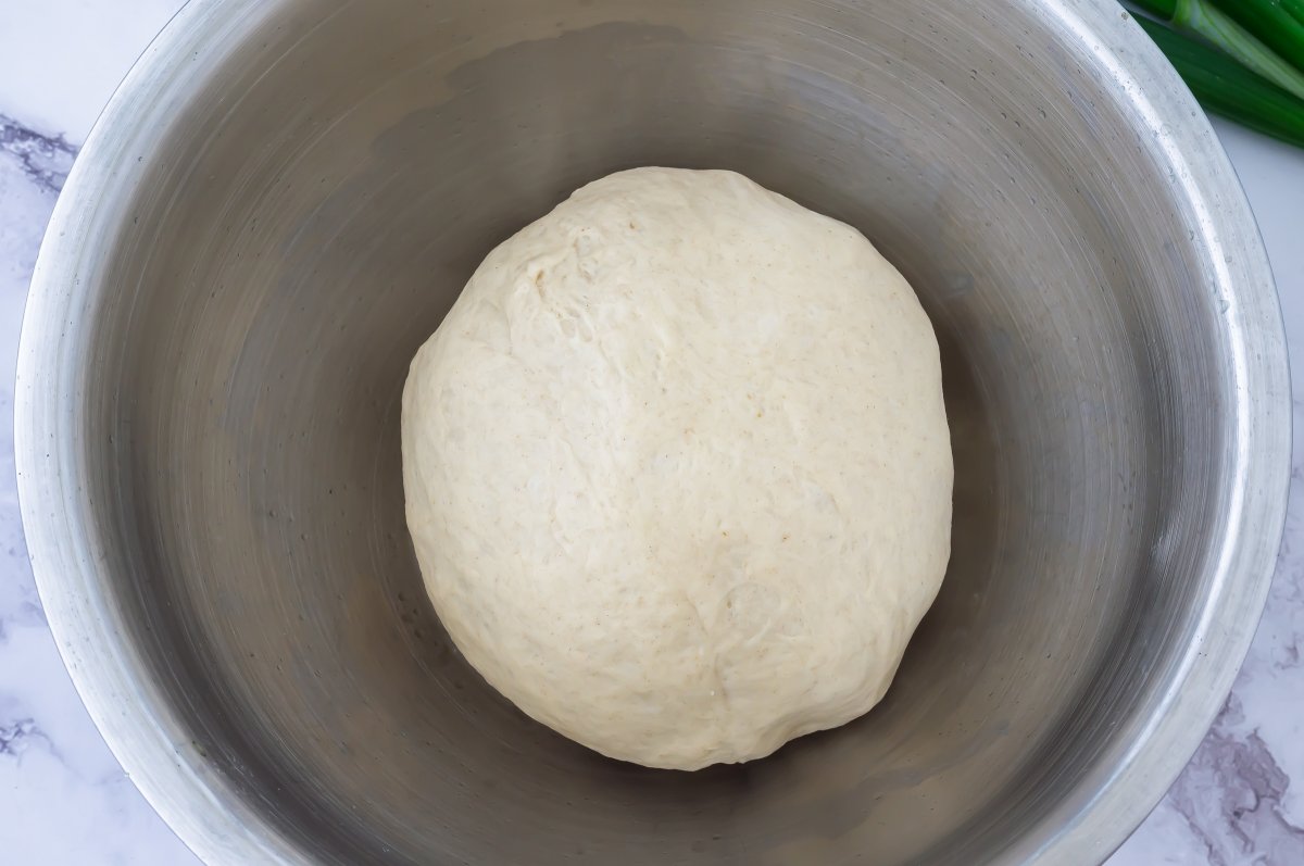Reposar la masa de los baozi