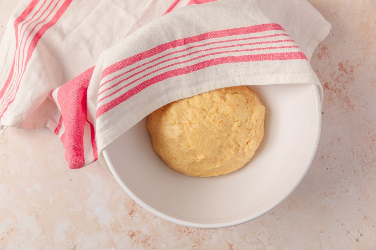 Reposo de la masa de roscón de Reyes con Thermomix