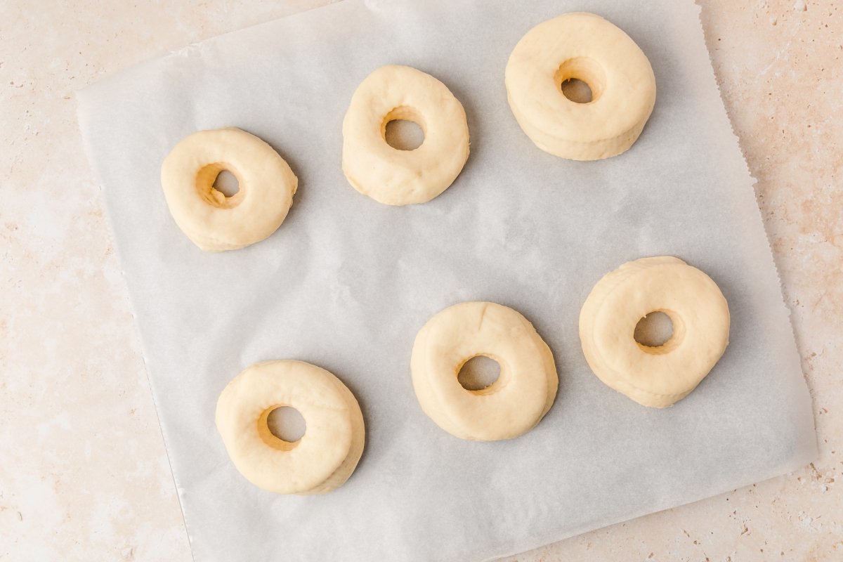 Reposo de los donuts con Thermomix