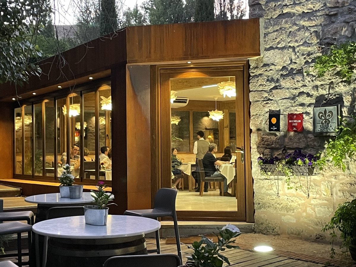 Restaurante Molino de Alcuneza desde la parte exterior