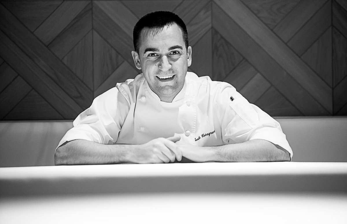 Retrato del chef Paolo Casagrande