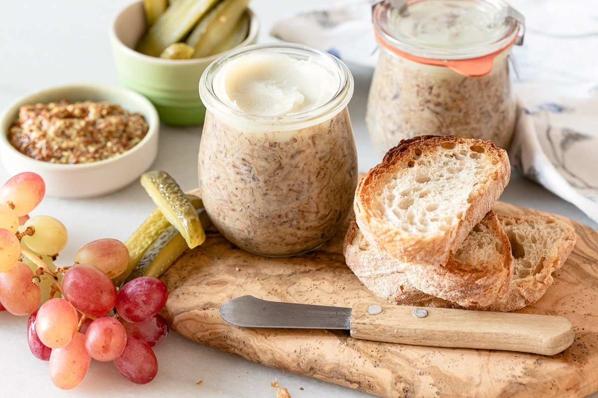 Rillettes de cerdo