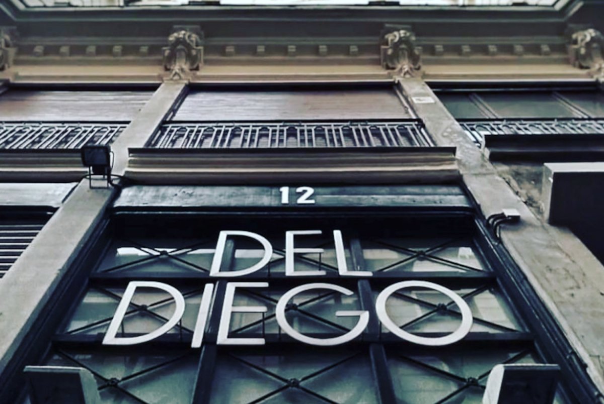 Rincón de la sala de Del Diego
