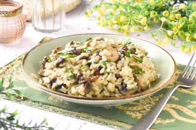 Risotto de hongos