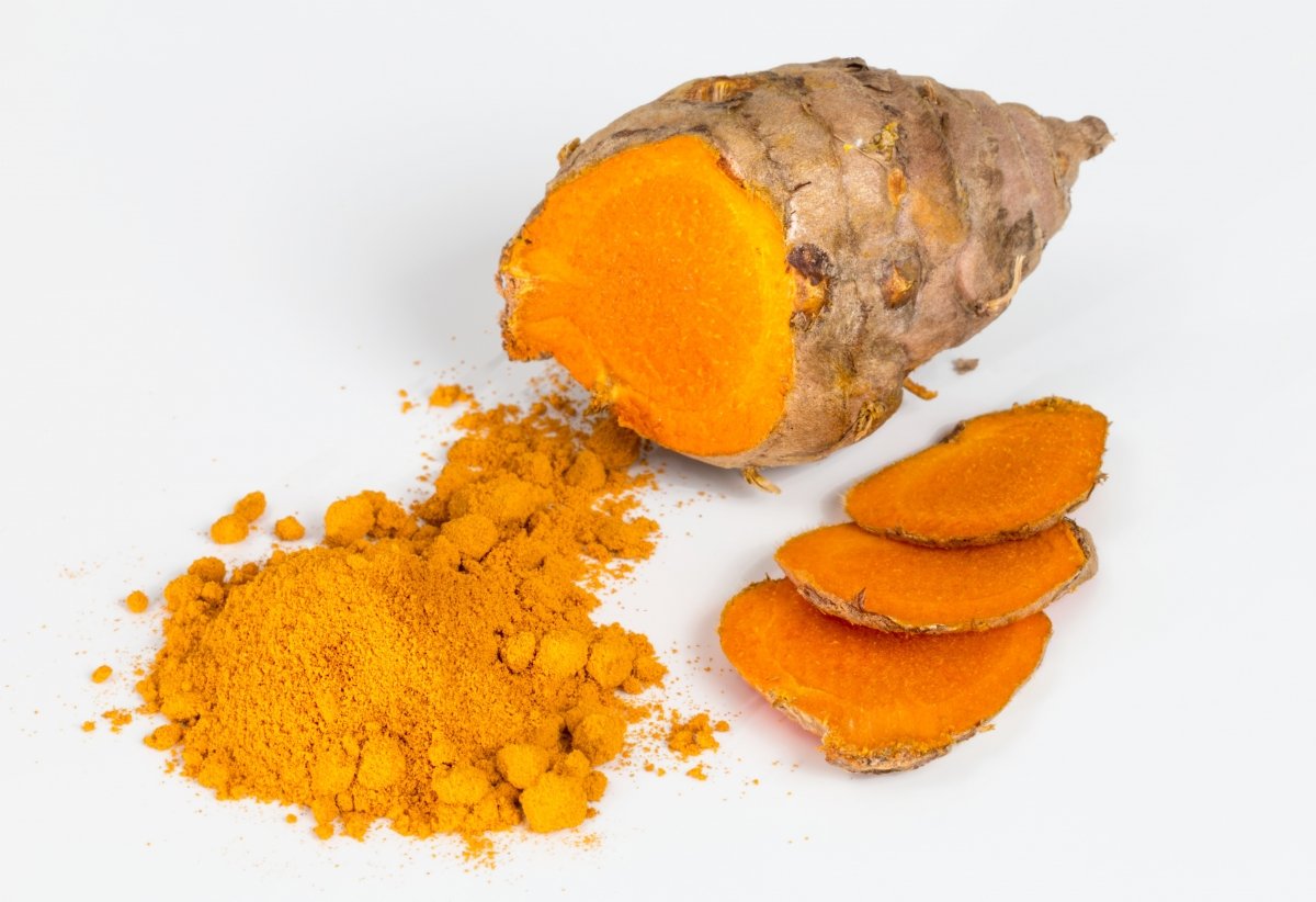 Rizomas de la cúrcuma