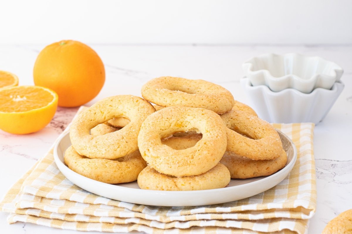 Rollos de naranja