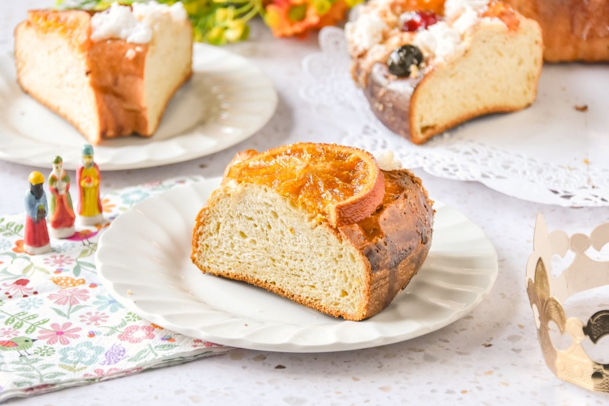 Roscón de Reyes sin gluten casero