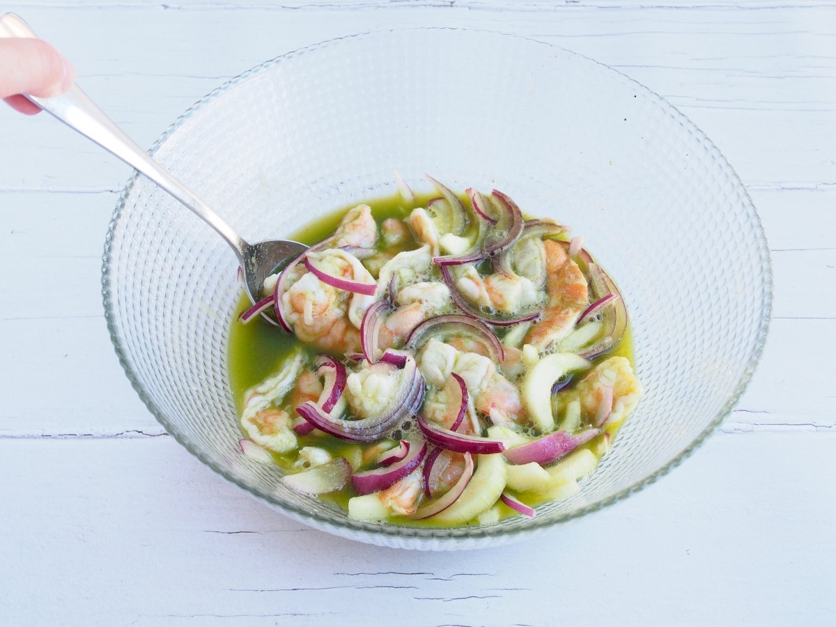 Aguachile de camarón, receta fácil y tradicional mexicana