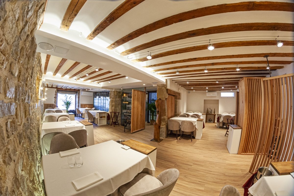 Sala en el restaurante manchego El Doncel