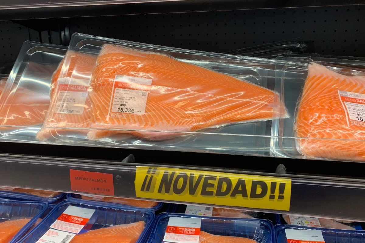 Salmón fresco envasado de Mercadona novedad