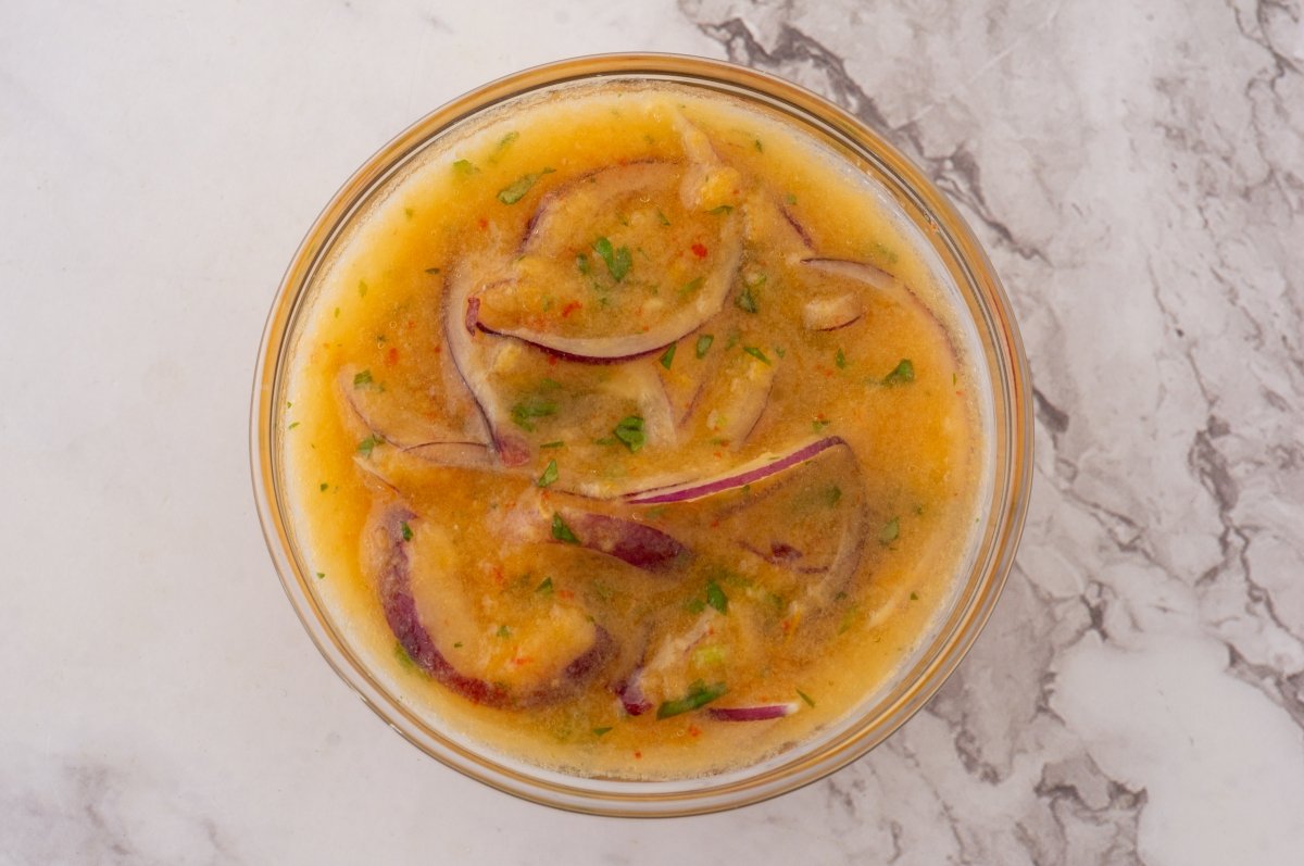 Salsa de ají para el hornado