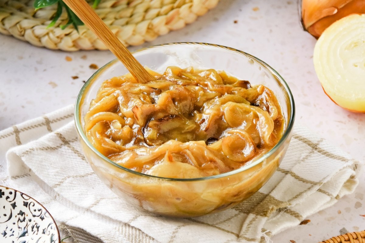 Salsa de cebolla casera
