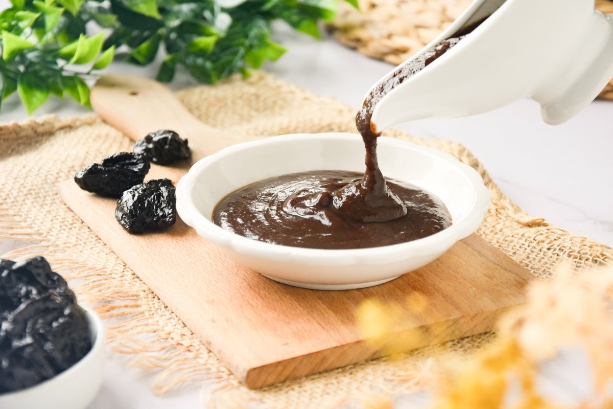 Salsa de ciruelas casera