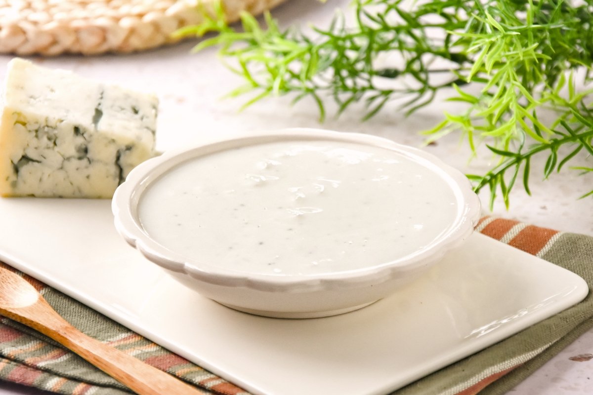 Salsa de queso azul